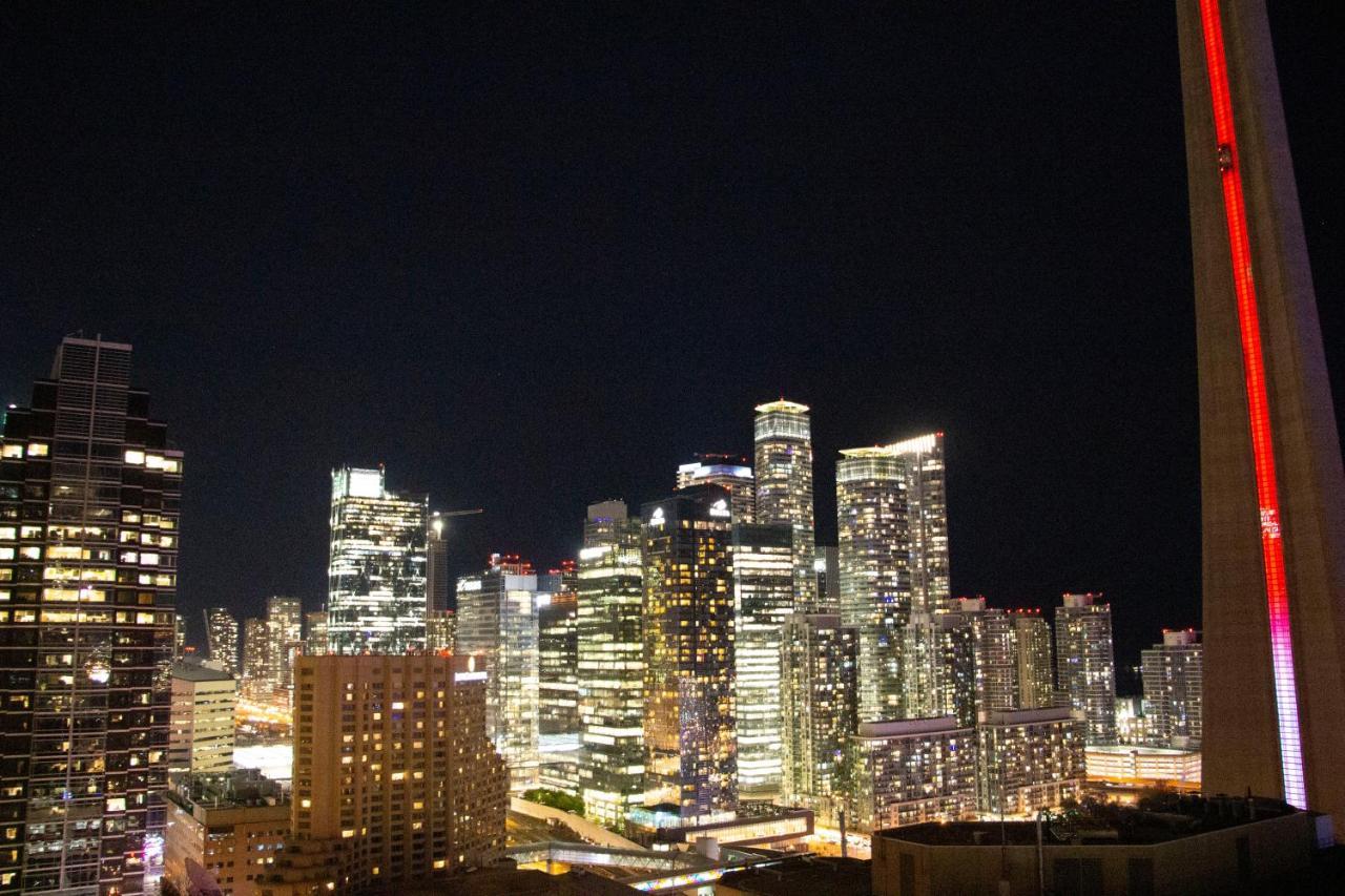 Downtown High-Rise Condo- Cn Tower View Toronto Ngoại thất bức ảnh